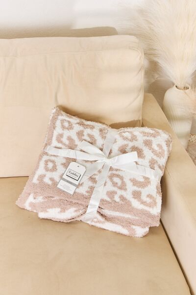 Leopard Throw Blanket Multiple Colors