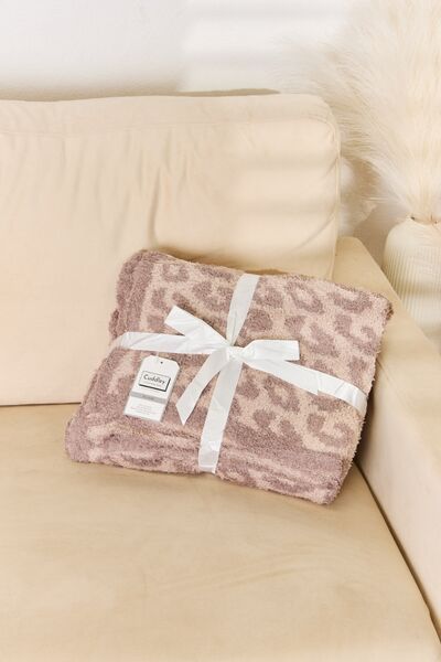 Leopard Throw Blanket Multiple Colors