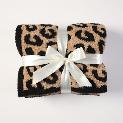 Leopard Throw Blanket Multiple Colors