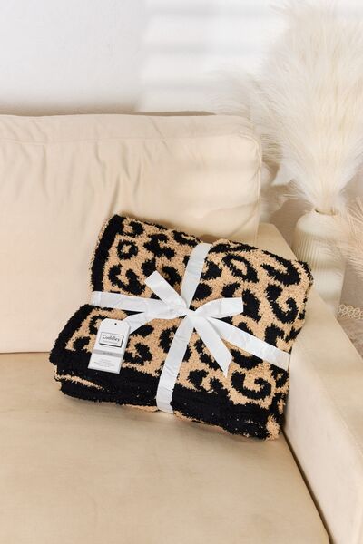 Leopard Throw Blanket Multiple Colors