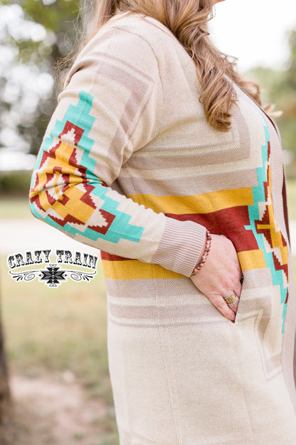 Crazy Train Buffalo Trail Cardigan