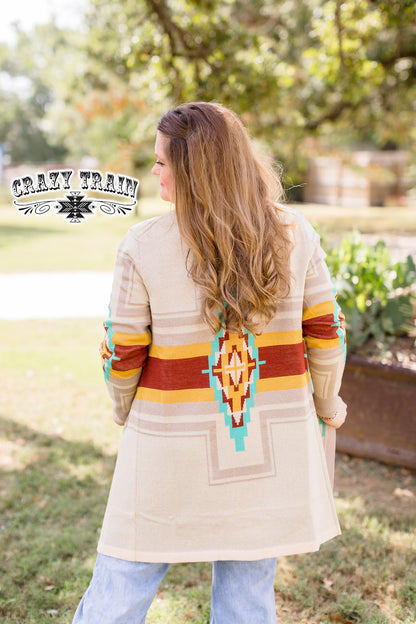 Crazy Train Buffalo Trail Cardigan