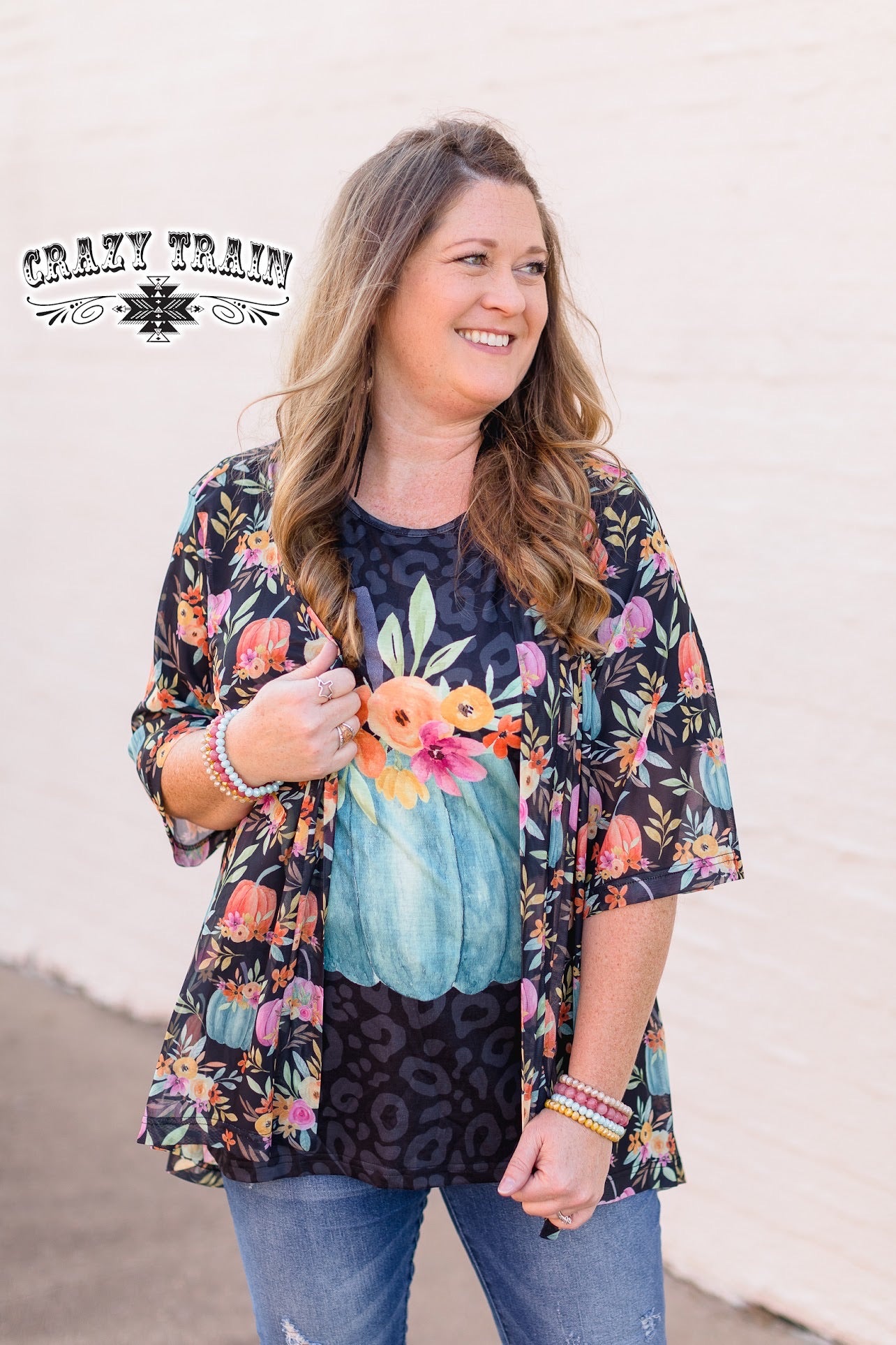 Crazy Train Worth The Fall Kimono