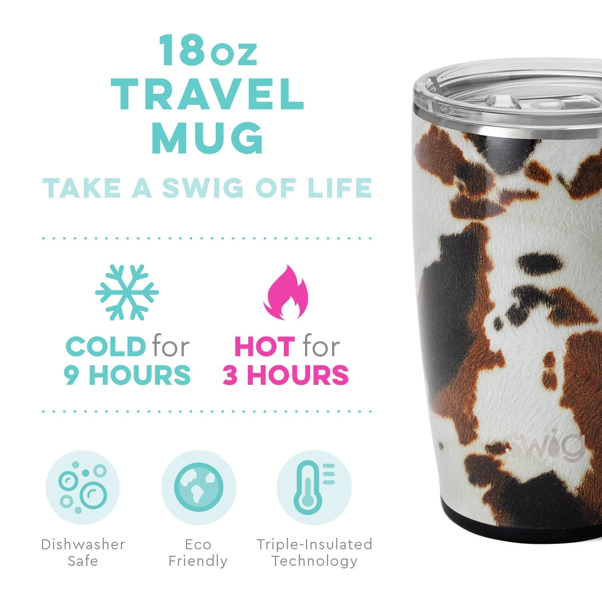 Cowhide Print Mug