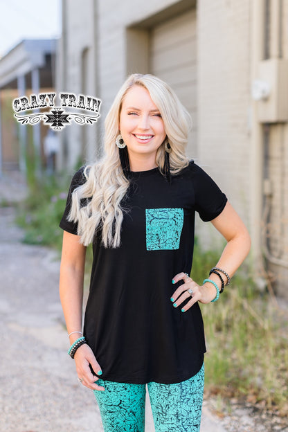 Crazy Train Lakota Pocket Top