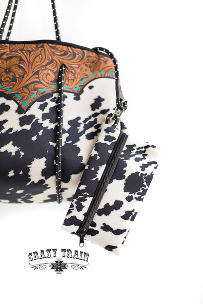 Crazy Train Tote AL Dream Bag Cowhide Leather (Restocked!)