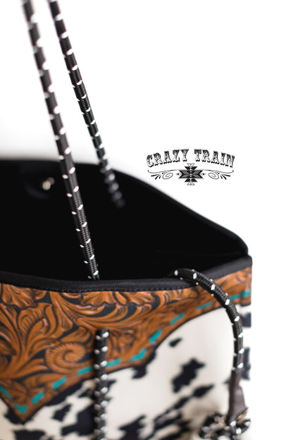 Crazy Train Tote AL Dream Bag Cowhide Leather (Restocked!)