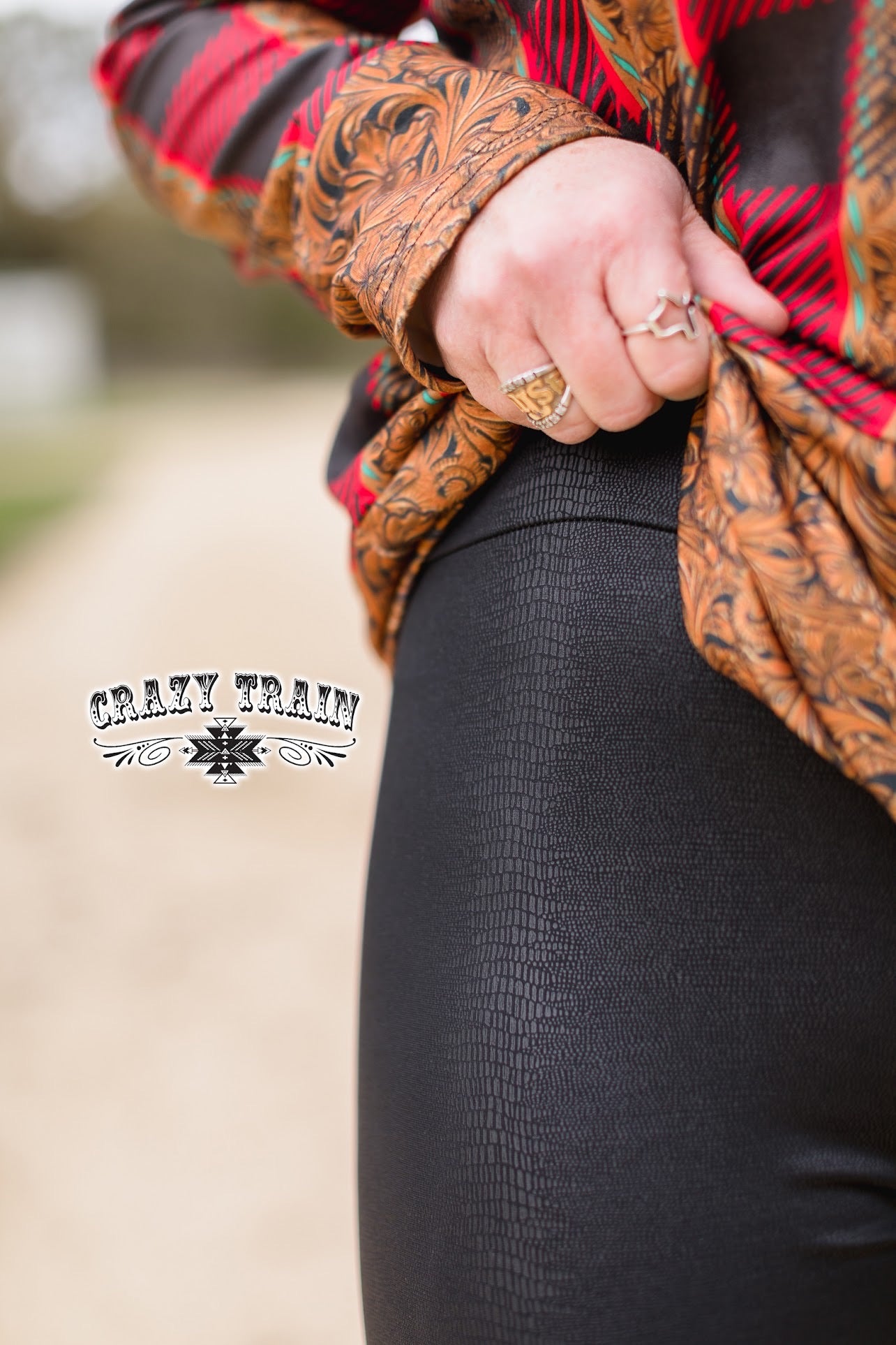 Crazy Train Exotic Style Leggings