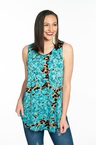 “Turquoise Dreams” Tank