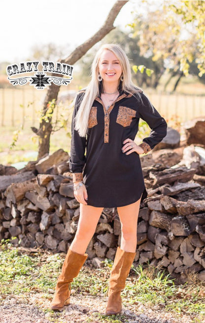 Crazy Train Rowdy Rodeo Dress