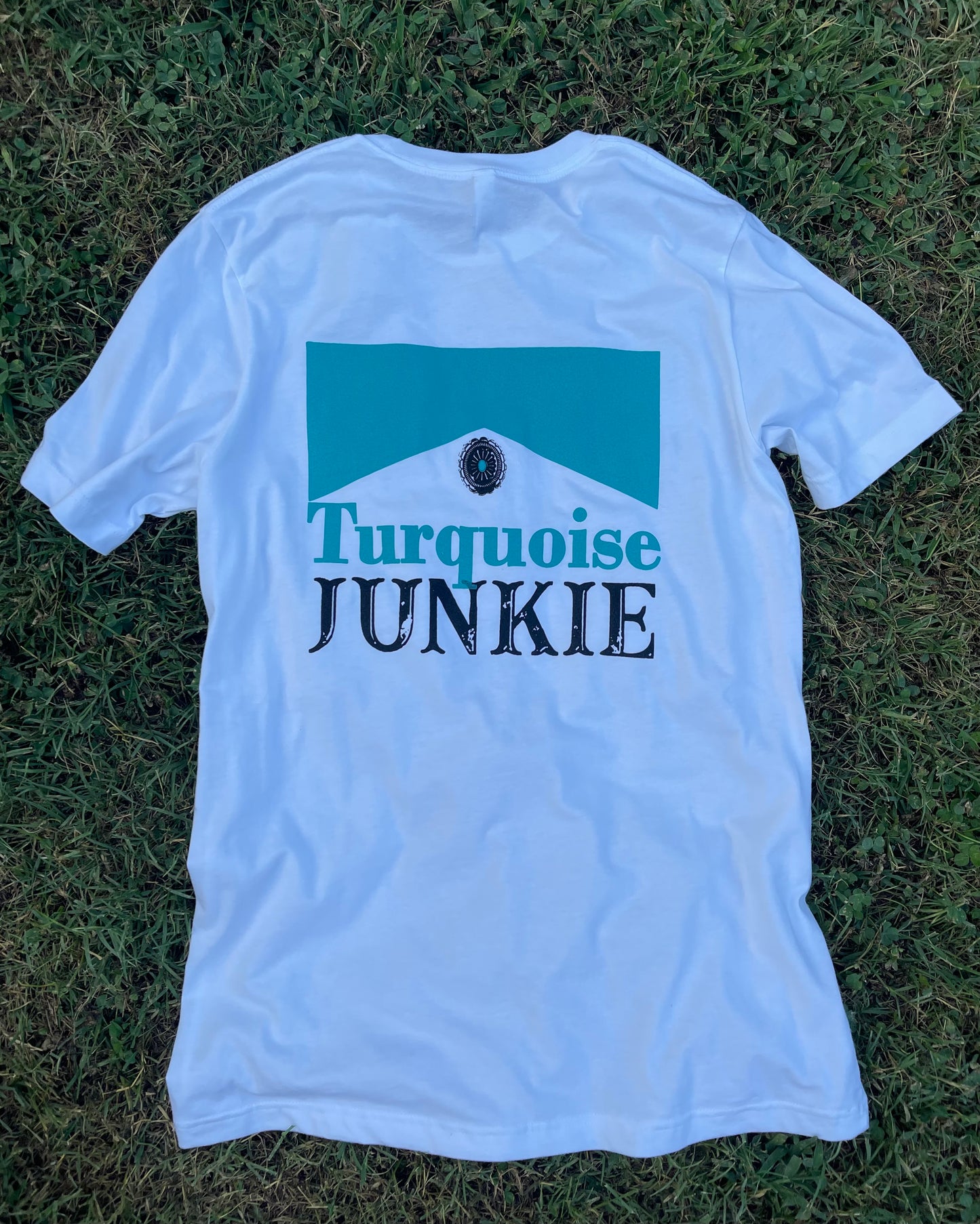 Turquoise Junkie Tee