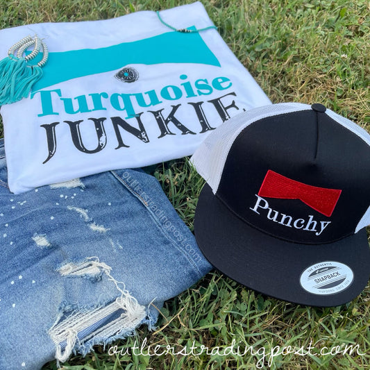 Turquoise Junkie Tee