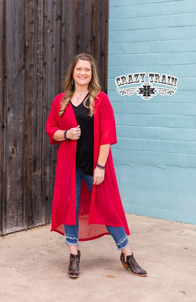 Crazy Train Short Round Duster